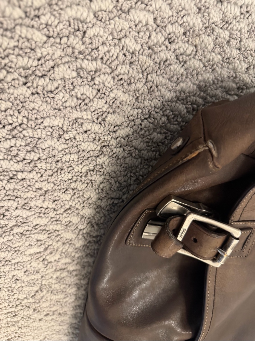 COACH Leather Messenger Bag - Brown - Picture 3 of 12